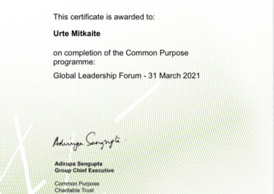 common purpose leadership programme certificate